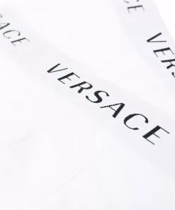 Versace set of two logo-waistband boxers