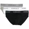 Versace logo-waistband boxer briefs (pack of 3)