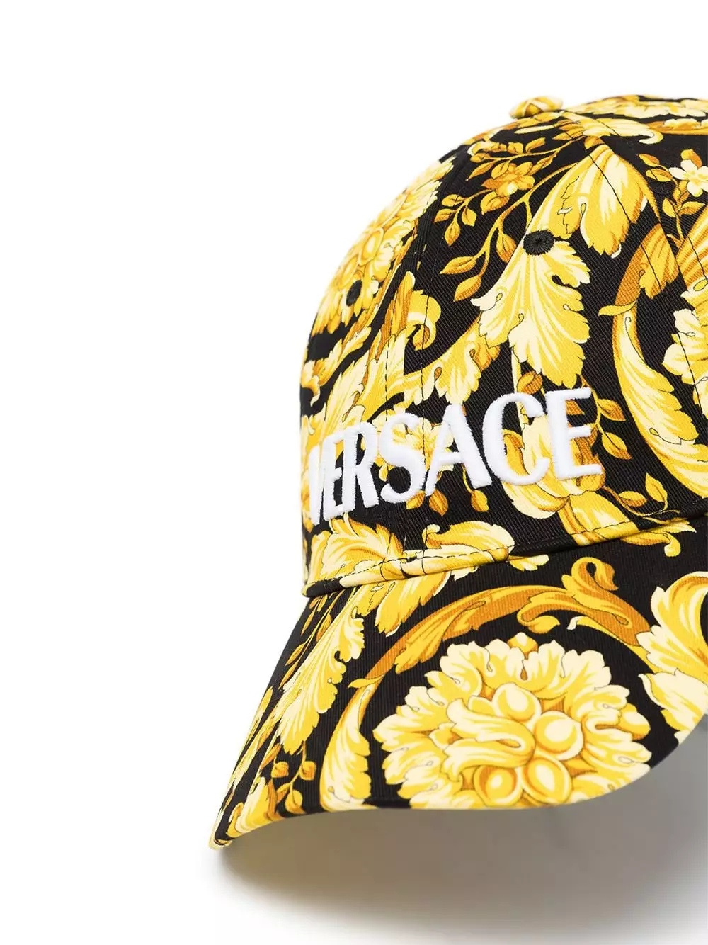 Versace Barocco pattern print cap 7 Versace Barocco pattern-print cap