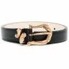 Versace Barocco sculpted buckle belt