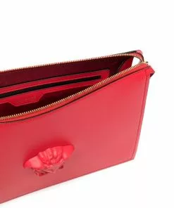 Versace Medusa motif clutch bag