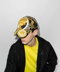 Versace Le Pop Classic print cap