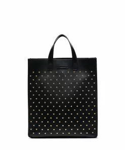 Versace mini Medusa studded shopper bag