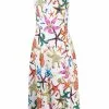 Versace Trésor De La Mer print midi dress