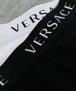 Versace Three pack logo waistband boxers 9 Versace three-pack logo-waistband boxers