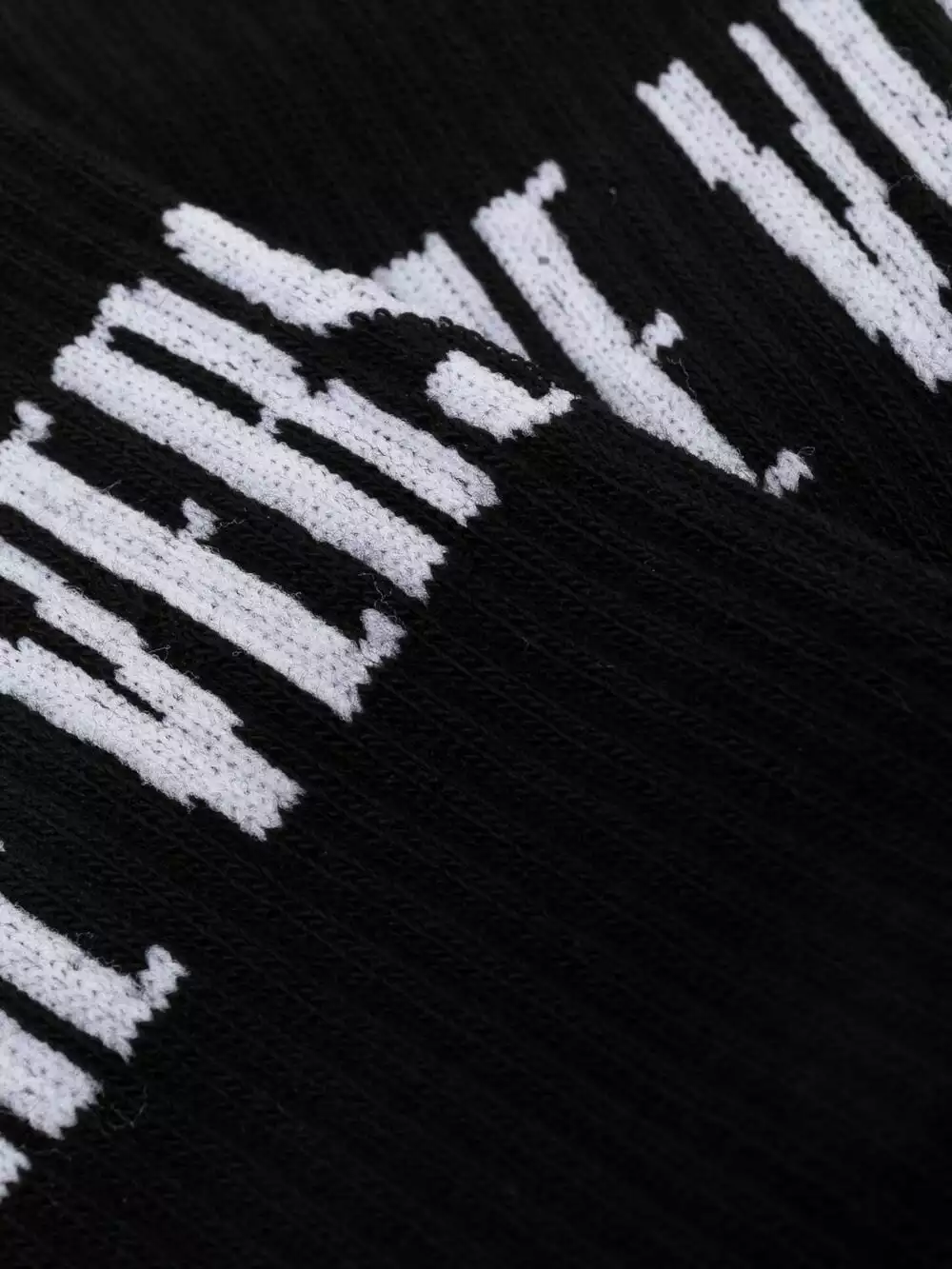 Versace Logo print ribbed socks 4 Versace logo print ribbed socks