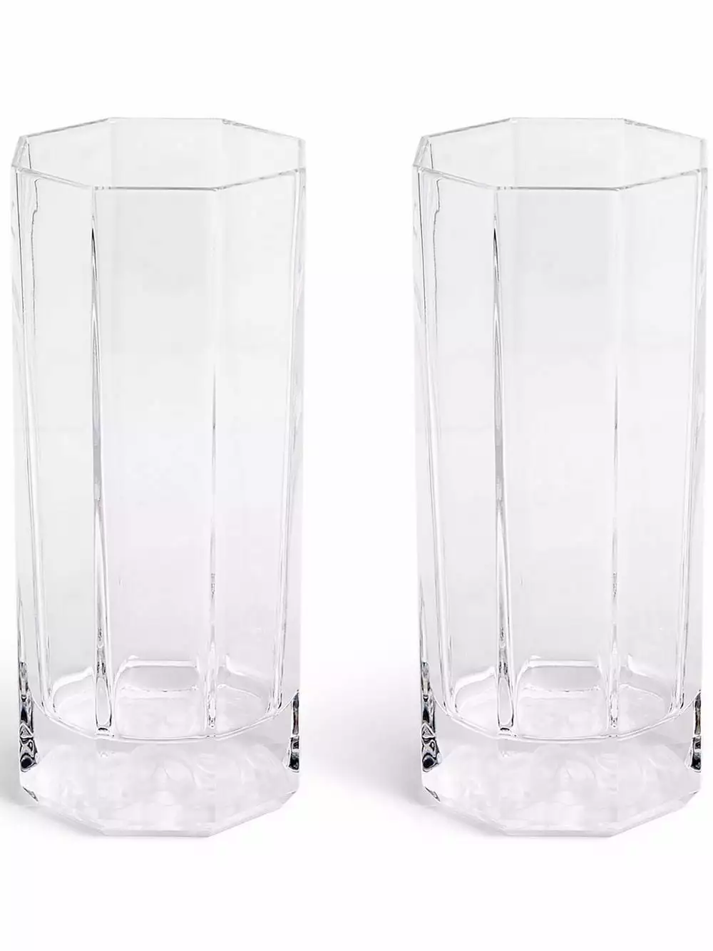 Versace Medusa Lumiere long drink glasses 3 Versace Medusa Lumiere long drink glasses
