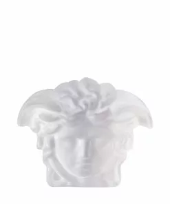 Versace Medusa crystal paperweight