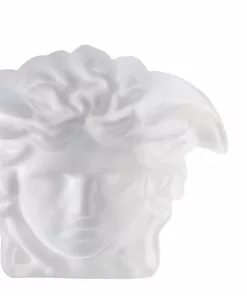 Versace Medusa crystal paperweight