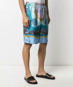Versace Trésor de la Mer knee-length shorts