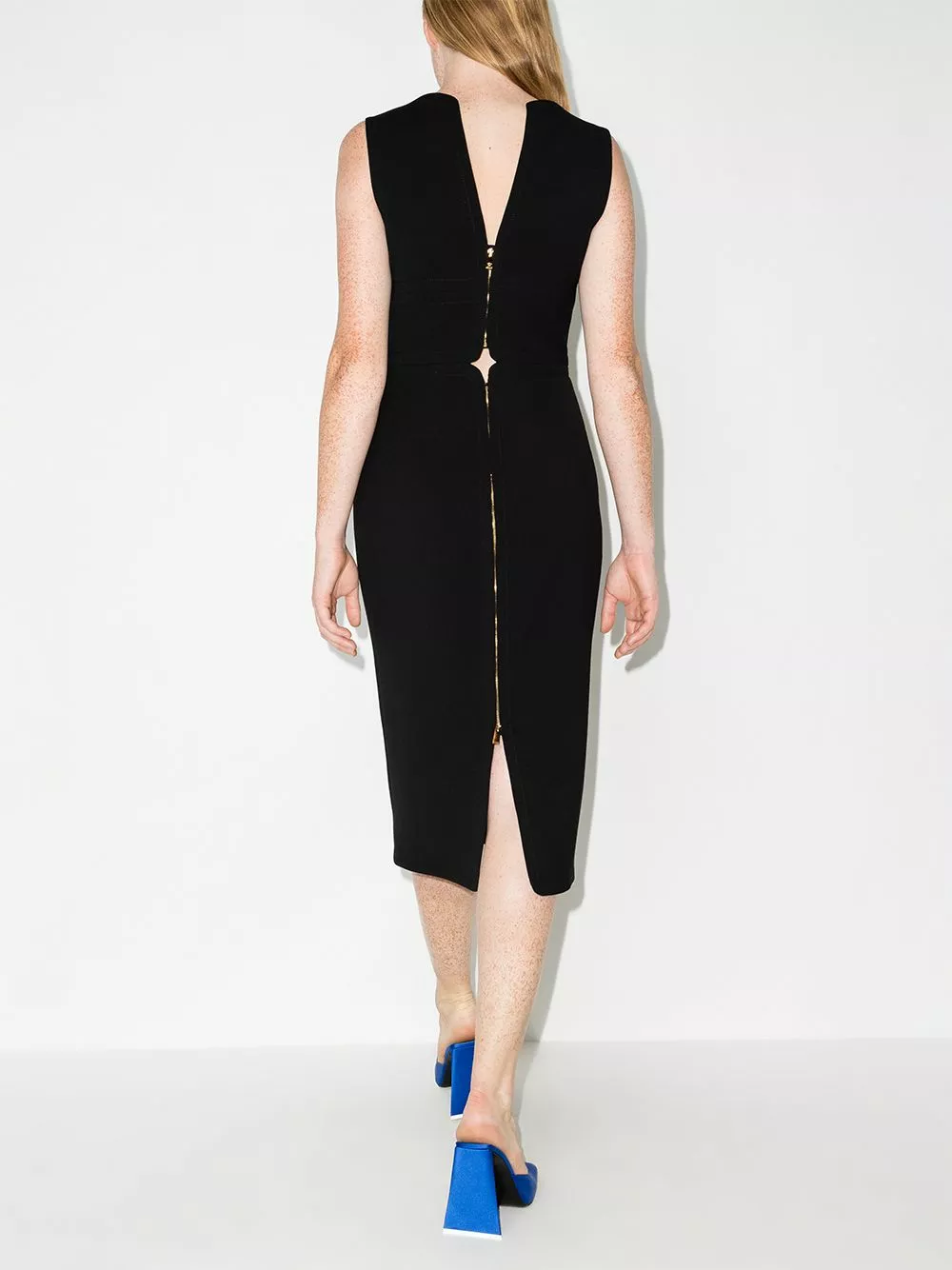 Versace Cut out sleeveless dress 5 Versace cut-out sleeveless dress