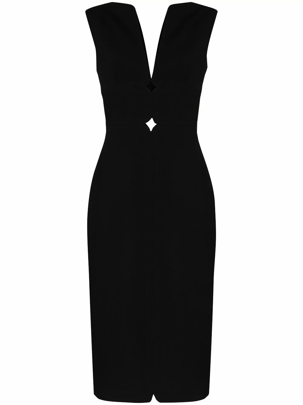 Versace Cut out sleeveless dress 3 Versace cut-out sleeveless dress