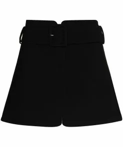 Versace belted mini skirt