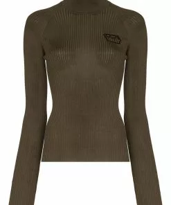 Versace La Greca ribbed jumper