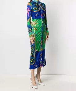 Versace Trésor de la Mer print dress 11 Versace Trésor de la Mer-print dress