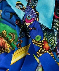 Versace Trésor de la Mer print dress 15 Versace Trésor de la Mer-print dress