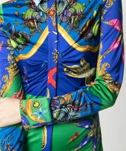 Versace Trésor de la Mer print dress 13 Versace Trésor de la Mer-print dress