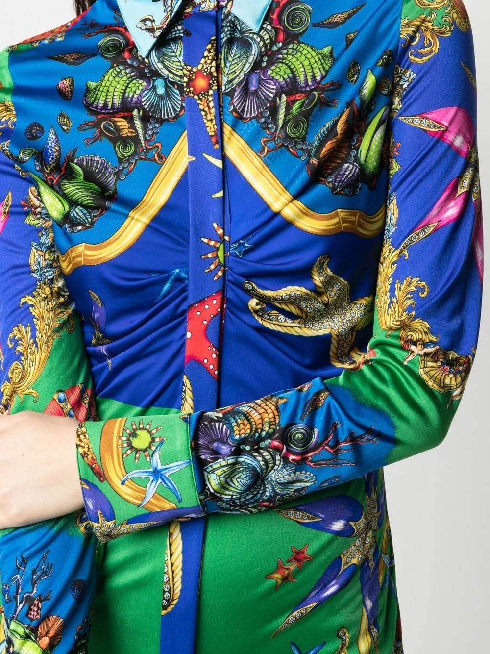 Versace Trésor de la Mer print dress 7 Versace Trésor de la Mer-print dress