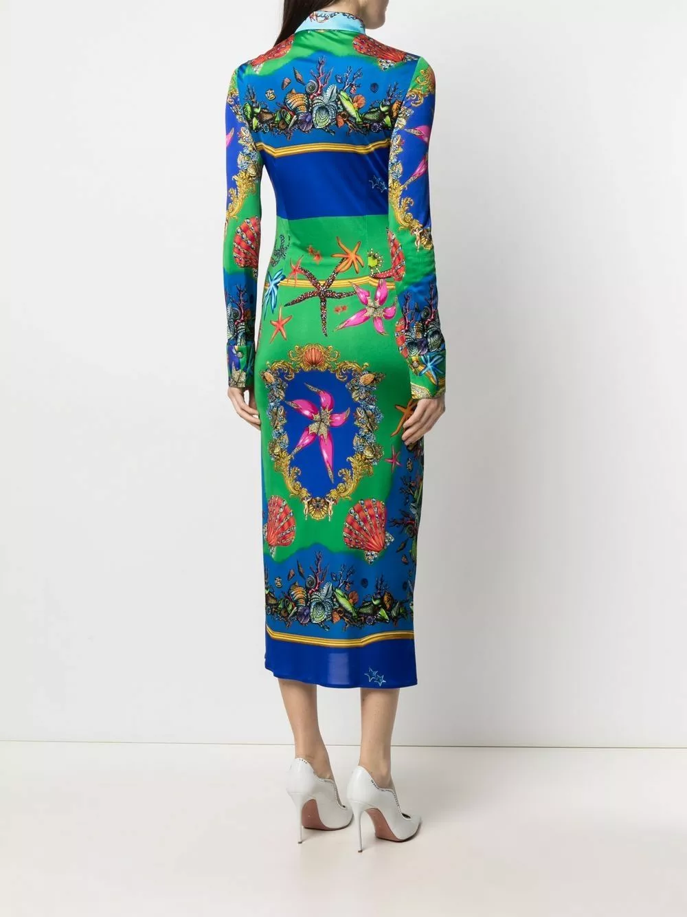 Versace Trésor de la Mer print dress 6 Versace Trésor de la Mer-print dress