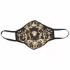 Versace Barocco print face mask 1 Versace Barocco-print face mask