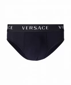 Versace logo band two-pack briefs
