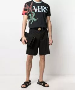 Versace Trésor De La Mer logo T-shirt
