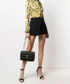 Versace Virtus quilted shoulder bag