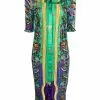 Versace Starfish print shirt dress 2 Versace starfish-print shirt dress