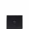 Versace Medusa motif leather wallet