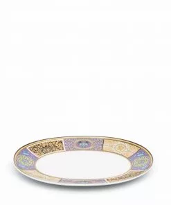 Versace Barocco Mosaic oval plate