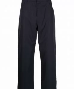 Versace virgin wool wide-leg trousers