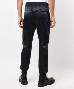 Versace logo-print track pants