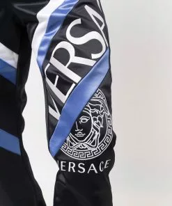 Versace logo-print track pants