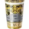 Versace baroque-print porcelain scented candle