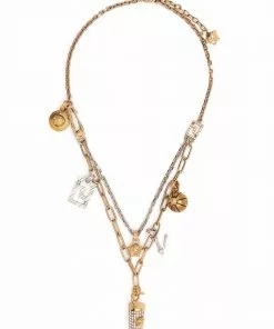 Versace charm-detail necklace