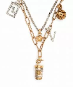 Versace charm-detail necklace