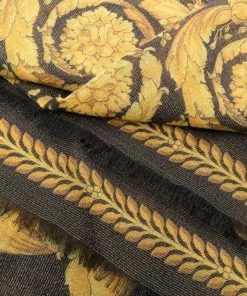 Versace Barocco print scarf 7 Versace Barocco-print scarf