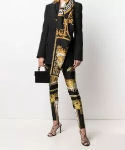 Versace Medusa head motif silk scarf 6 Versace Medusa-head motif silk scarf