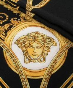 Versace Medusa head motif silk scarf 7 Versace Medusa-head motif silk scarf