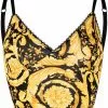 Versace Cropped baroque print camisole 1 Versace cropped baroque-print camisole