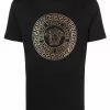 Versace Medusa crystal-embellished short-sleeve T-shirt