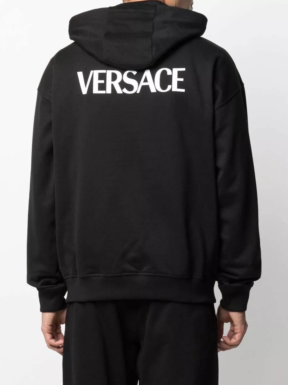 Versace Medusa logo print relaxed hoodie 6 Versace Medusa logo-print relaxed hoodie
