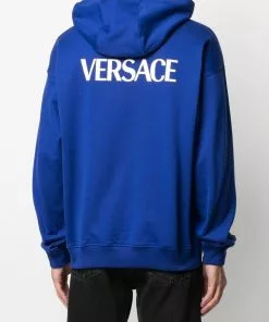 Versace Medusa logo-print hoodie