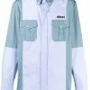 Versace patchwork poplin shirt