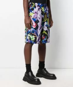 Versace Baroccoflage-print shorts