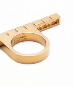 Versace Greca duster ring
