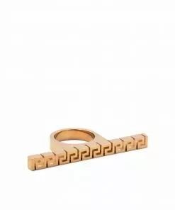 Versace Greca duster ring
