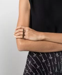 Versace Greca duster ring