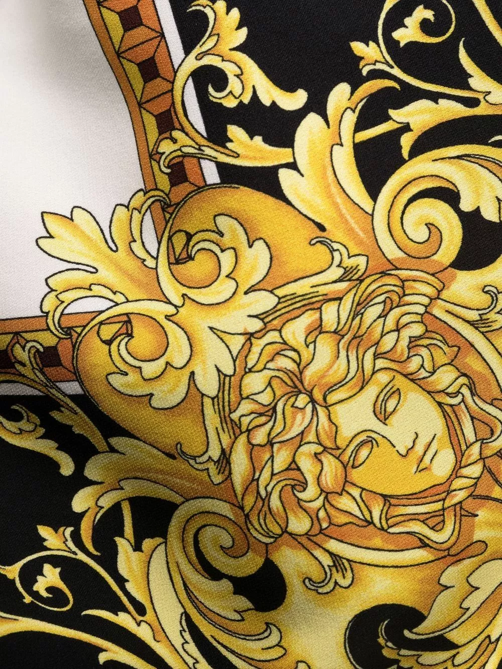 Versace Barocco print mid length dress 9 Versace Barocco-print mid-length dress