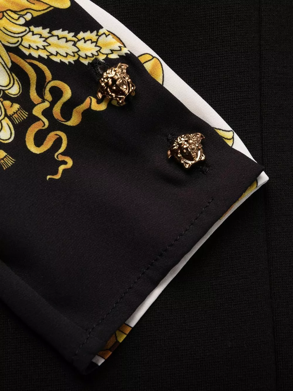 Versace Barocco print mid length dress 10 Versace Barocco-print mid-length dress